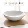 Louça de Porcelana Fina de Tangshan Balde Prato Tigela Chinesa Prato Prato Louça de Porcelana Branca Doméstica Nova Sensação Cerâmica