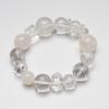 [Yu Lu Qing Huan] Pulsera de Cristal Blanco Natural para Mujer, Copo de Nieve Fantasma Blanco Asai Blanqueamiento Moda Pulsera al por Mayor