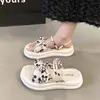 Sandalias Romanas para Mujer para Verano 2026, Estilo Nuevo con Lazo, Suela Gruesa, Doble Uso para Playa y Uso Casual, Adecuadas para Estudiantes