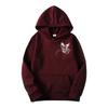 Sudadera con capucha estampada con patrón de mariposa de nueva línea de comercio exterior, moda de otoño e invierno, suéter de manga larga para hombre y mujer