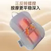 Altura ajustable, terapia de luz roja y cojín de masaje con calor - un dispositivo de masaje doméstico ligero con dos ajustes de velocidad para masaje de espalda y relajación
