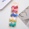 Diadema linda con pulgar para niña pequeña, liga para el pelo de bebé, banda elástica para el pelo de niños, alta elasticidad, no daña el pelo, cuerda para el pelo, banda elástica