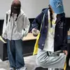 Chaqueta de comercio exterior para niñas para primavera y otoño, chaqueta cárdigan elegante para niños mayores, chaqueta de béisbol holgada con capucha para niñas pequeñas