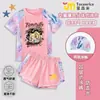 Traje de baño Nuevo Estampado de Dibujos Animados y Anime 2026 para Niños y Niñas, Conjunto de Traje de Baño de Dos Piezas, Estilo de Moda