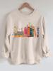 Sudadera de algodón con cuello redondo, informal, holgada, de moda, con estampado transfronterizo de Amazon, para mujer, primavera y otoño de 2024, Europa y América