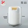 Botella HDPE con Tapa Flip-Top 150ml 120ml Botella Vacía para Pastillas Tapa Flip-Top de Dos Colores Botella para Suplementos de Salud Botella de Plástico para Vitaminas