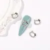Joyería para Uñas Transfronteriza Estilo Japonés Dibujos Animados Hello Kitty Aleación Llena de Diamantes Gato Lindo Manicura Uñas DIY Joyería de Diamantes para Uñas