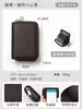 Bolso pequeño para tarjetas de hombre, de color sólido, de gran valor, con diseño de explosiones transfronterizas y monedero con almacenamiento integrado para certificados.