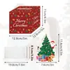 Caixa de Dinheiro Vermelha de Natal para Novo Produto Transfronteiriço Decoração de Festa de Natal Suprimentos para Festa de Aniversário Caixa de Presente em Dinheiro