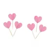 Palillos de Papel Grueso de Doble Cara, Decoraciones para Pasteles de Cumpleaños, Toppers para Cupcakes, Paquete de 24