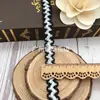 Encaje de Ciempiés de Lana, Encaje Pequeño Estilo Chanel, Encaje de Ganchillo con Lentejuelas Estilo Étnico, Accesorios para Prendas, Venta Directa de Fábrica en Stock