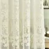 AliExpress Amazon Bordado Europeu Tela de Janela Bordada Cor Sólida Versátil Simples Quarto Sala de Estar Varanda Tela de Janela