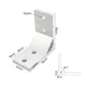 Asiento de Esquina de Perfil de Aluminio 20 30 40 45 60 80 Estándar Europeo Estándar Nacional Ángulo Recto de 90 Grados Extrusión Código de Esquina Conector