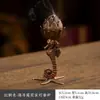 Nuevo Quemador de Incienso de Aleación de Cobre Estilo Chino, Pequeño Quemador de Incienso Nube Auspiciosa, Quemador Colgante de Grulla, Adorno Creativo para Uso Doméstico, Quemador de Incienso, Quemador de Sándalo