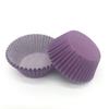 100 Forminhas de Cupcake de Grau Alimentício, Forminhas de Papel para Bolo à Prova de Óleo, Bases de Papel para Bolo de Cozimento em Cor Sólida