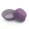Fabricantes transfronterizos de moldes para hornear de papel para pasteles redondos con impresión 100%, resistentes a altas temperaturas y a prueba de aceite.