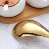 Colher de Arroz de Aço Inoxidável Banhada a Titânio Criativa Colher Doméstica Colher de Arroz Espessada para Cantina Colher Grande de Cozinha Utensílios de Mesa