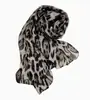 Pañuelo de seda con estampado de leopardo retro estilo chica picante Accesorios para atuendo Estilo deseo puro Pañuelo de seda Chal Bufanda Bufanda de cuello Decoración Nuevo