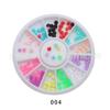 Joias para Nail Art Mais Vendidas na Amazon Transfronteiriças Disco de 12 Compartimentos Diamante para Nail Art Misturado com Base Plana Strass Coloridos Adesivos de Diamante com Formato Especial