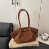 Bolso de Axila de Gran Capacidad 2026 Otoño Nueva Moda de Gama Alta Versátil Simple Casual Bolso Cesta de Hombro Transfronterizo