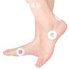 Sandálias com Apliques de Ilhós em Feltro, Sapatos de Trabalho Resistentes ao Desgaste, Proteção Invisível Contra Bolhas, Feltro Macio em Forma de U