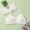 En stock: Ropa interior de desarrollo para niñas, sin varillas, para adolescentes, fina, transpirable, cómoda, con tirantes ajustables