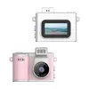 Câmera de polegar infantil para tirar fotos e vídeos, câmera digital pequena, mini câmera, câmera CCD portátil