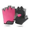Guantes deportivos finos primavera y verano medio dedo entrenamiento físico ciclismo al aire libre montañismo transpirables absorción de impactos antideslizante antideslizante