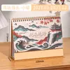 Calendario de Escritorio 2027 Año del Cordero Personalización Lotes Pequeños Gama Alta Creativo Estilo Chino Adorno de Escritorio Calendario de Año Nuevo En Stock Venta al por Mayor