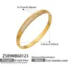 Pulsera Geométrica Misteriosa de Cielo Estrellado con Broche Estilo Ins Completa de Circonita Acero Inoxidable de Moda Joyería Transfronteriza Europea y Americana