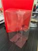 Caja de Embalaje de Plástico Cuboide Tipo AAB Material Nuevo Caja de Exhibición de Regalo de Alta Definición Caja Plegable a Mano Caja de Plástico PVC Caja con Bandeja Interior de PP