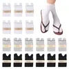 Calcetines de dos dedos de fábrica para hombre y mujer, calcetines de zueco de moda para interior, valgo de dedo gordo del pie, calcetines ortopédicos de dedos japoneses, venta al por mayor