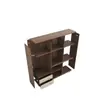 Guarda-roupa de Porta Articulada Bicolor sem Puxadores para Quarto de Casa, Armário de Armazenamento de Grande Capacidade do Chão ao Teto, Guarda-roupa Grande Segmentado Simples
