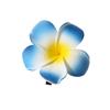 Pasador de Flor de Frangipani Artificial Hecho a Mano Transfronterizo Vacaciones en la Playa Peinado Recogido Pin Lateral Flor en el Cabello Pin de Pico de Pato Accesorio para el Cabello