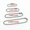Cadeia de grânulos de brinquedo mãe fivela de suspensão de ferro 8 CM10CM12CM15CM em estoque fornecimento de roupas sapatos tag fivela tag cadeia