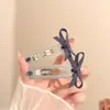 Grampo de Cabelo Coração de Pêssego Pequeno com Gotejamento de Óleo Estilo Coreano, Presilha para Franja Estilo Doce Diário, Acessório de Cabelo