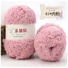 Fio de fleece coral, fio de toalha felpudo, fio para cachecóis, fio para bebês, materiais de tricô DIY para bolsas artesanais