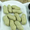 Frutas Artificiales de Alta Calidad Plástico Dátiles Rojos Espuma Dátiles Secos PVC Artificial Cacahuete Pequeño Físico Niños Desarrollo Intelectual Materiales de Enseñanza