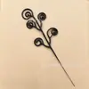 Decoraciones Navideñas 30cm Anillos de Caramelo con Purpurina Dorada Anillos de Paleta Ramas de Árbol de Navidad Ramas de Árbol de Navidad para el Hogar Transfronterizo