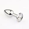 Brinquedo Sexo para Adultos Jogo Choque Elétrico Pulso Choque Elétrico Metal Sólido: Plug Anal de Choque Elétrico