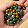 Oper no heredado perlas de pintura grandes 6/8 mm cuentas DIY regalo laca estilo chino nuevo laca perlada cuero de rinoceronte al por mayor