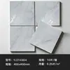 Pisos Pequenos Azulejados com Esmalte Esculpido Fosco 400*400 Cozinha Banheiro Banheiro Antiderrapante Cinza Azulejos Retro Azulejos Cerâmicos