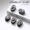 Obsidiana Plateada Natural Estrella de Arco Accesorios Hechos a Mano Semiacabados Piezas para Joyería DIY Piezas Talladas Venta Directa de Fábrica