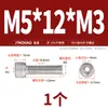 Tornillo Tuerca Adaptador de Rosca Interna/Externa Hexagonal Interno de Acero Inoxidable 304 Chapado en Oro M6-M20