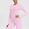 Chaqueta Deportiva con Cremallera de Cuello Bajo Cepillada Transfronteriza Ajustada Transpirable de Secado Rápido para Correr Casual Fitness Yoga Top para Mujer