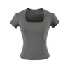 Camiseta 2026 para Mujer con Diseño de Lunares, Corte Ajustado, Top Base Favorecedor, Nuevo Estilo de Verano, Estilo Chica Picante, Cuello Redondo Básico Mangas Cortas