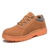 Sapatos de Segurança Masculinos com Biqueira de Aço, Anti-Esmagamento, Anti-Perfuração, Duráveis, Antiderrapantes, Sapatos de Trabalho com Biqueira de Aço para Atacado Transfronteiriço