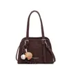 Bolsa Feminina Fashion 2025 Outono Nova Bolsa Feminina Tendência Bolsa de Mão Fashion Simples Nicho Ombro Único Transversal