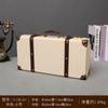 Maleta retro estilo europeo caja de almacenamiento de lujo ligero caja de utilería para fotografía cosplay adornos para escaparate
