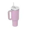 Taza de Coche Portátil para Exteriores de Primera y Segunda Generación 40 oz, Taza de Hielo con Asa, Taza Aislada de Gran Capacidad para Uso en Coche